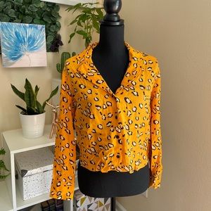 Animal Print Blouse